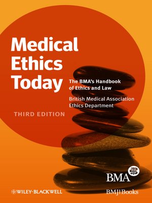 cover image of Medical Ethics Today